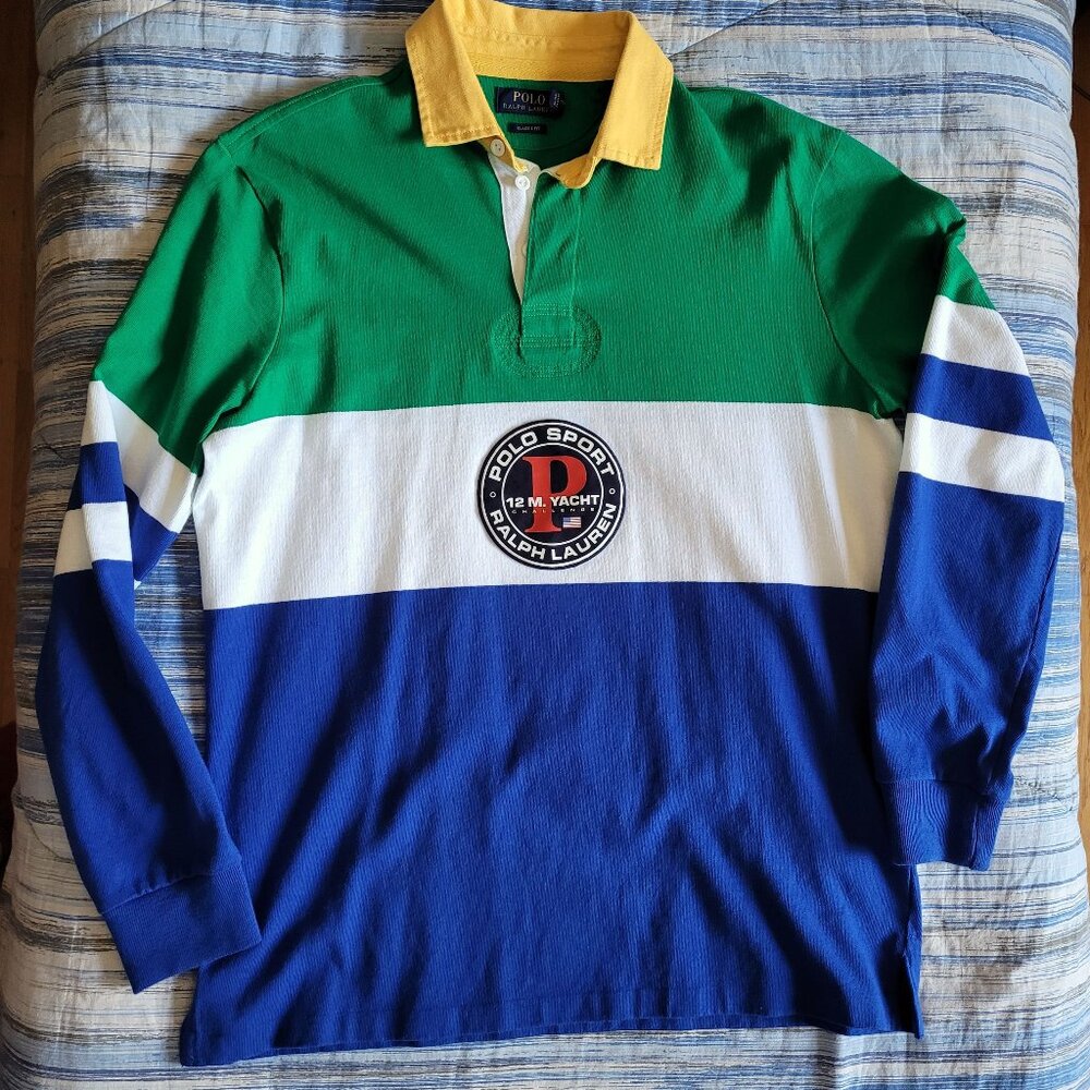 Polo ralph lauren, regatta yacht shirt polo sport (M)